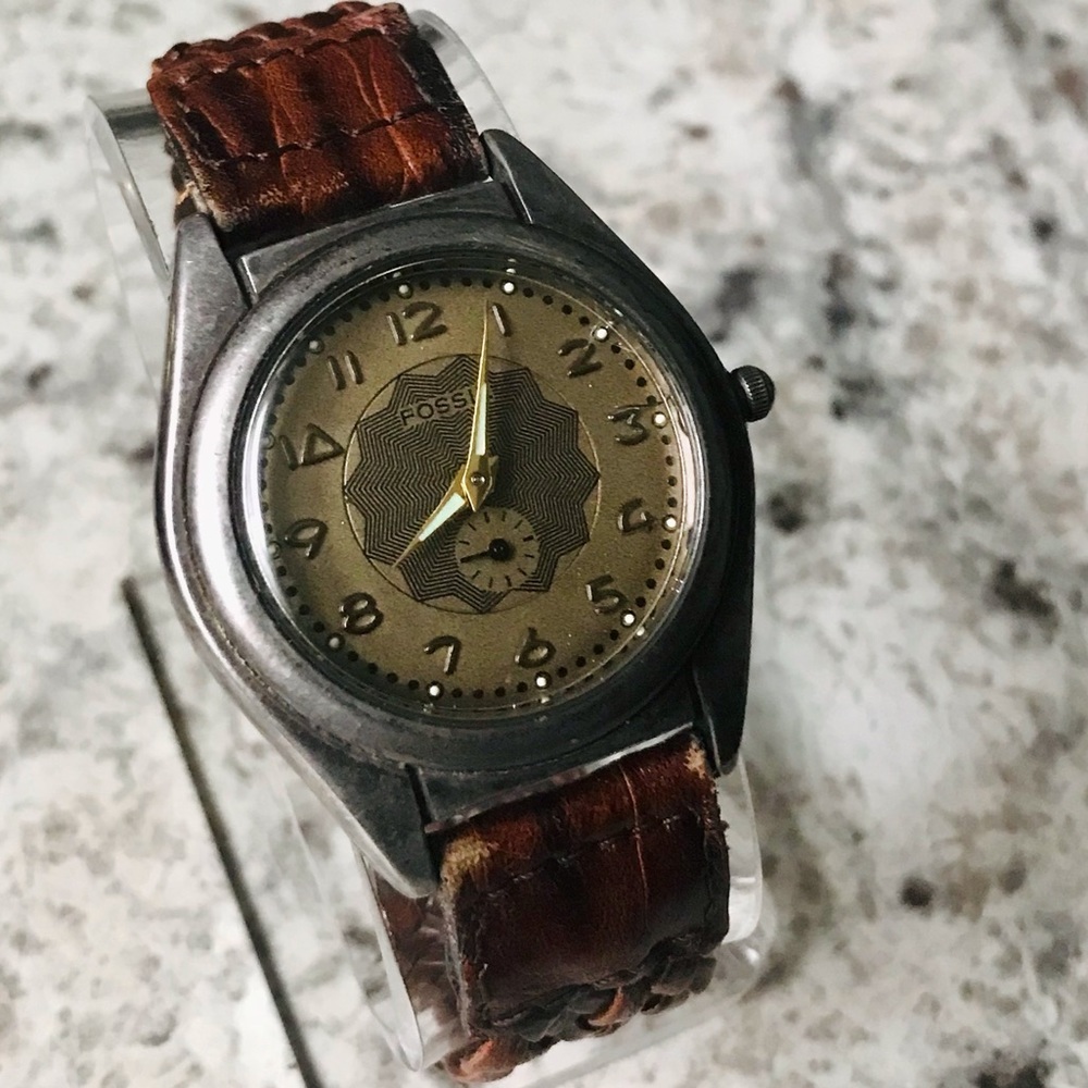 VINTAGE 1990’s ART DECO FOSSIL GR- 9002